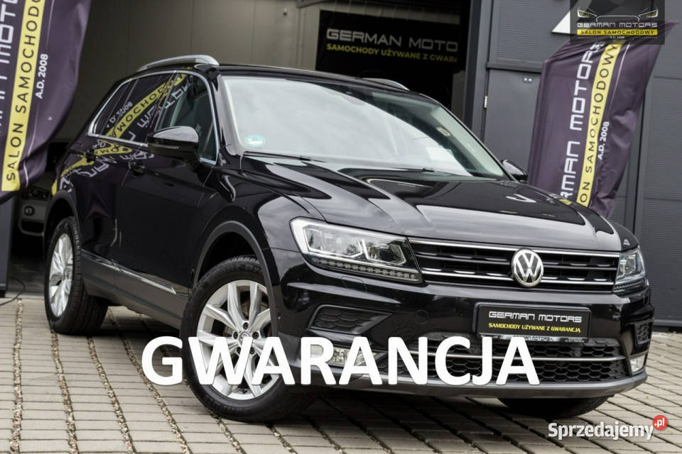 Volkswagen Tiguan Ledy 4x4 Head Up DSG Kamera nieuszkodzony Dębogórze sprzedam