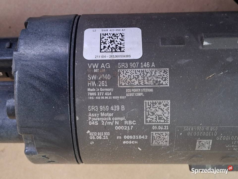 VW SEAT SKODA AUDI MAGLOWNICA PRZEKŁADNIA Motoryzacja