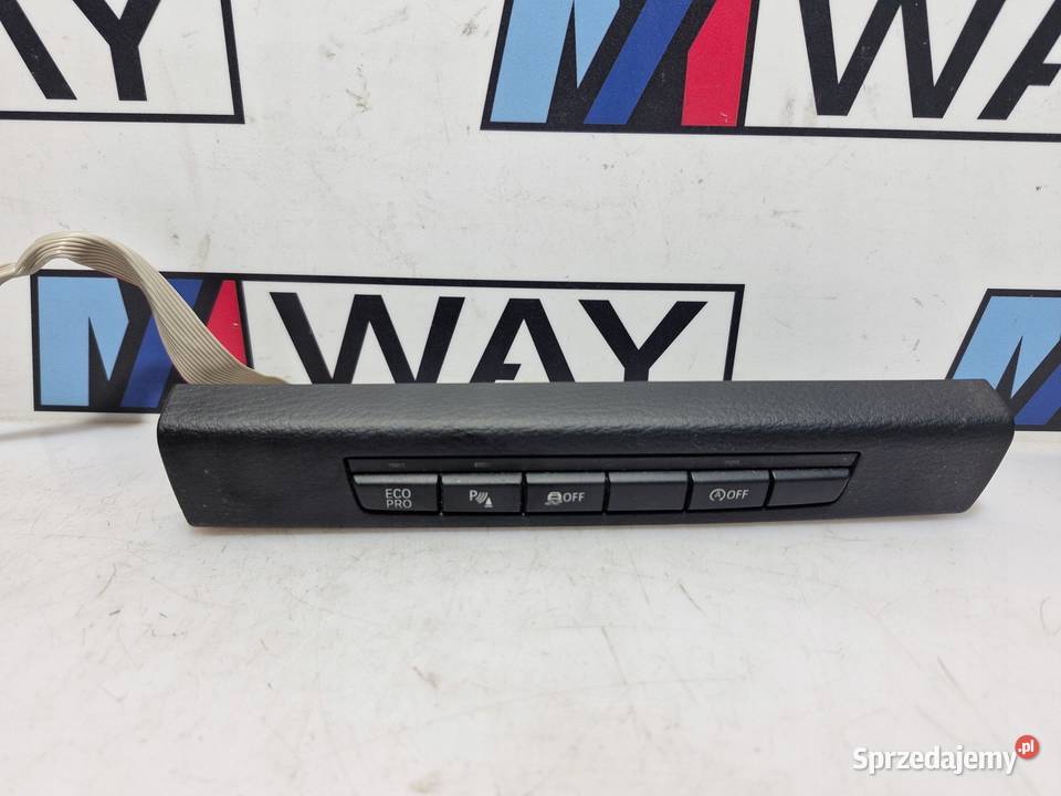 BMW X1 E84 PANEL PRZEŁĄCZNIK ECO PRO ESP PDC Panele sterowania, przełączniki