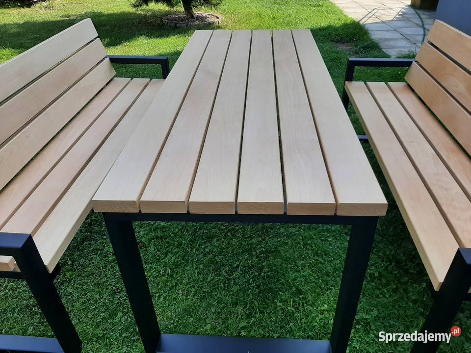 Bukowe Meble Ogrodowe Loft Drewno Bielsk Podlaski