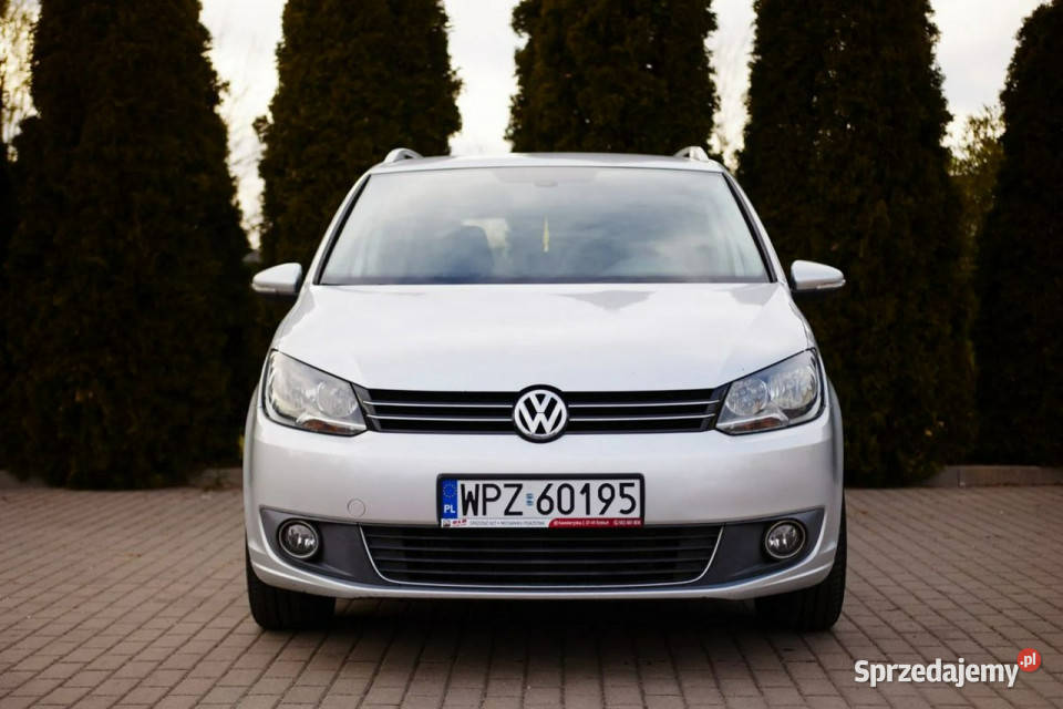 Volkswagen Touran 16TDI105AutomatSkóra7Osobowy Rzekuń