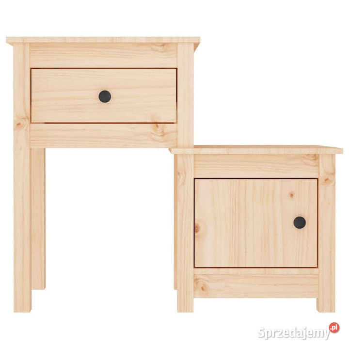 Szafka nocna 795x38x655 lite drewno sosnowe Nocne Warszawa