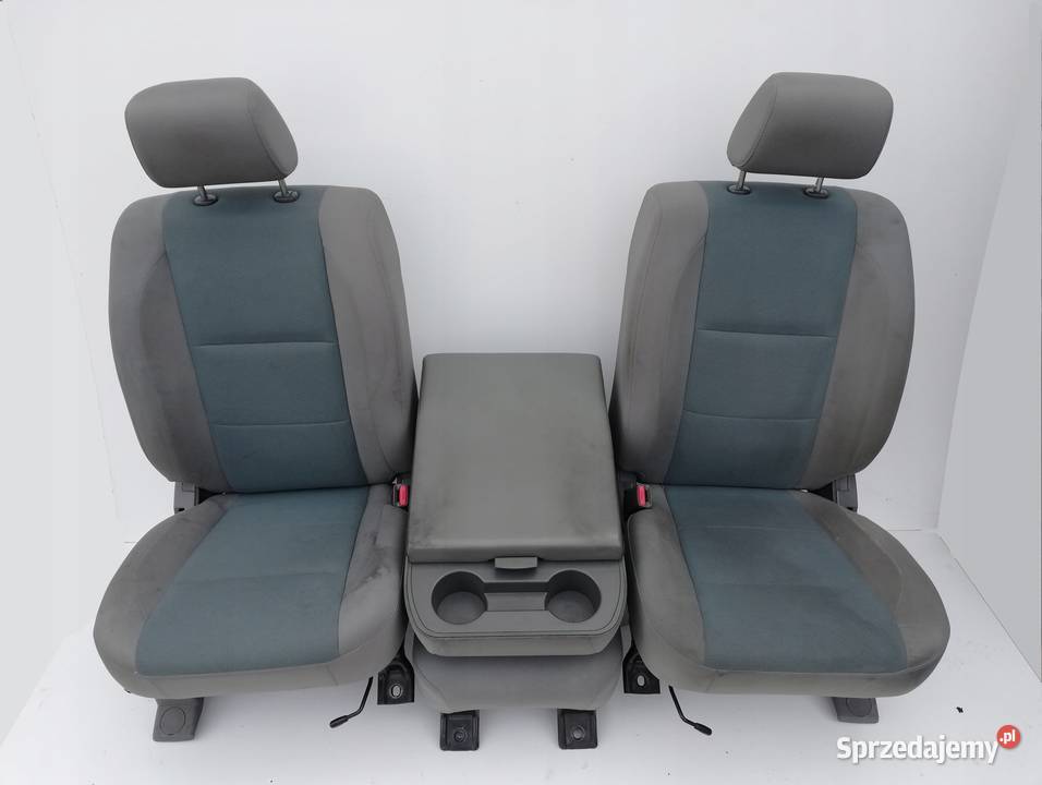 KOMPLET FOTELE PRZÓD KANAPA TYŁ NISSAN TITAN Nowy Tomyśl