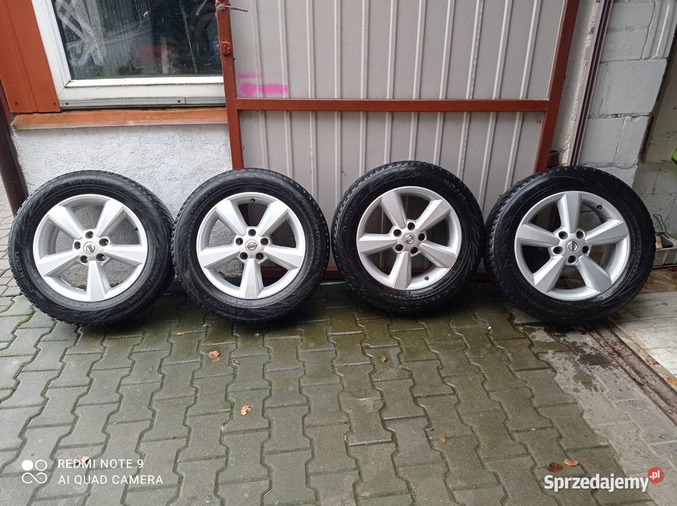 Alufelgi z oponami 5x1143 17 Nissan Qashqai