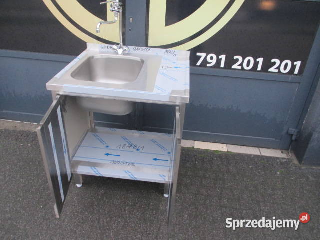 Zlew Gastronomiczny 1 Komorowy Drzwi Otwierane Ostrów Wielkopolski sprzedam