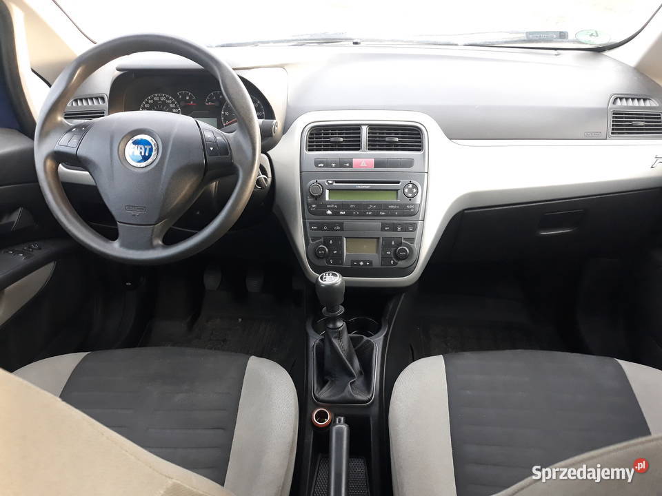 Fiat Grande Punto 14 8v benzyna bogata wersja1 centralny zamek Strzegom