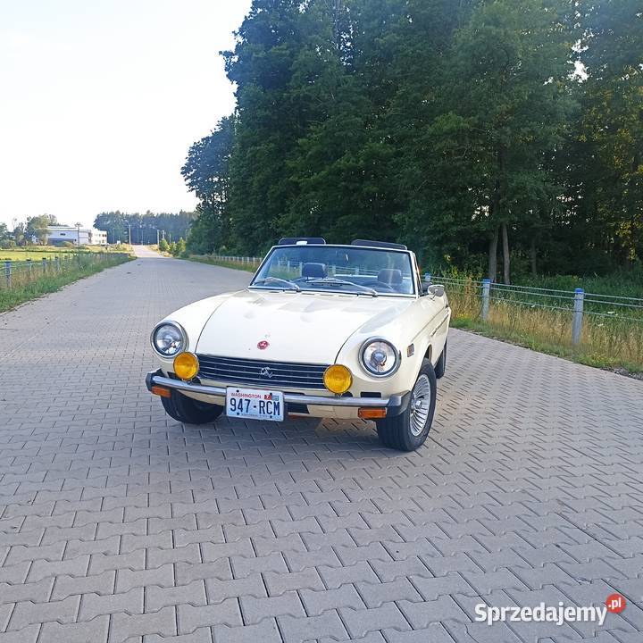 Sprzedam Kabriolet Fiat 124 Spider Abarth podlaskie Białystok
