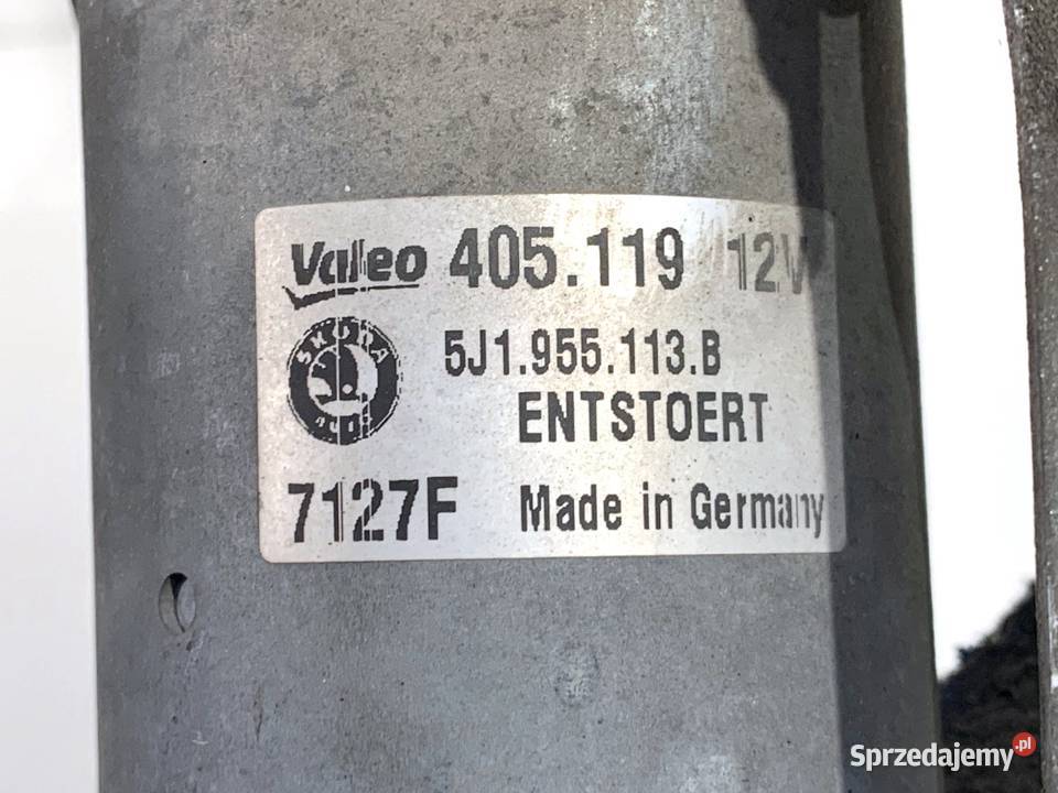 MECHANIZM WYCIERACZEK PRZÓD SKODA ROOMSTER