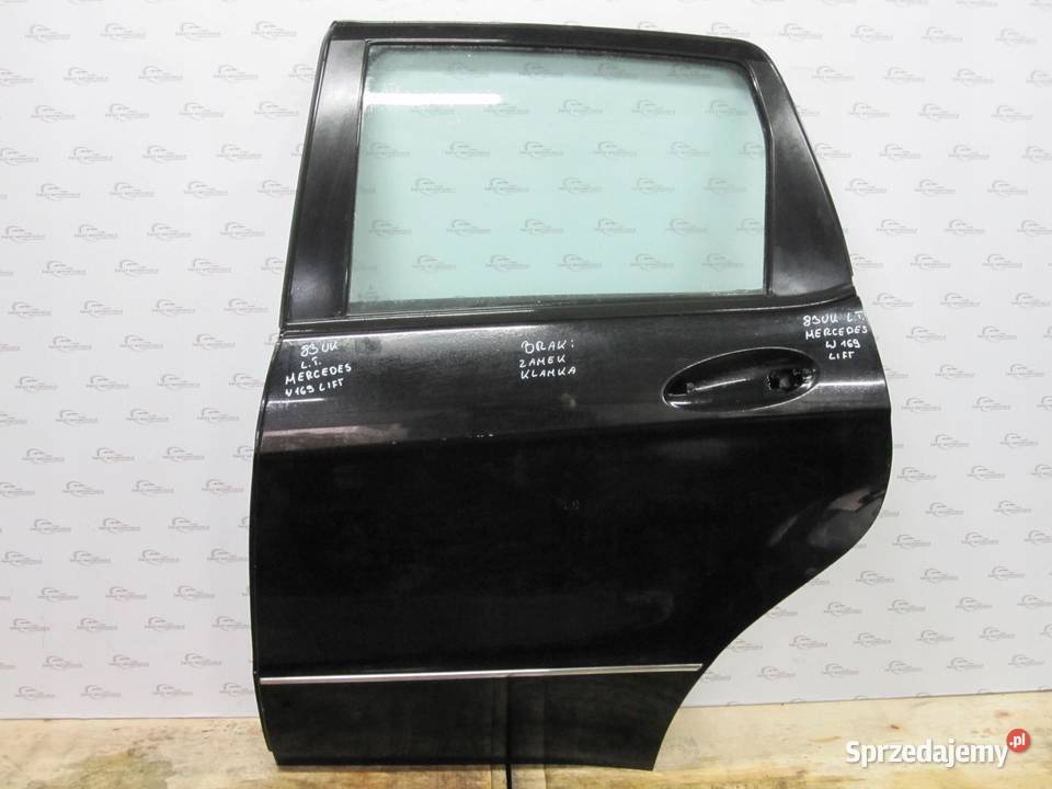 MERCEDES W169 LIFT 09r drzwi lewe tył