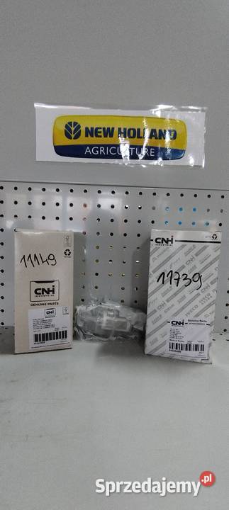PROMOCJA Zestaw oryg filtrów paliwa i oleju NH nieuszkodzony