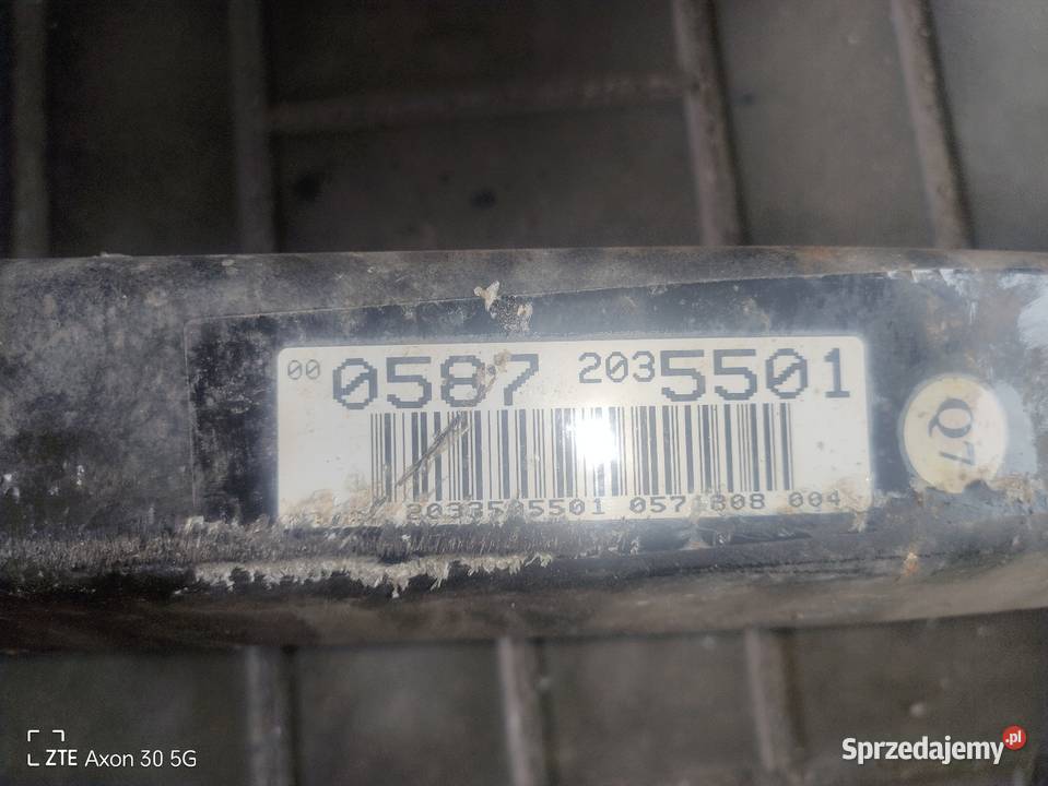 W203 sanki wydech Gdańsk