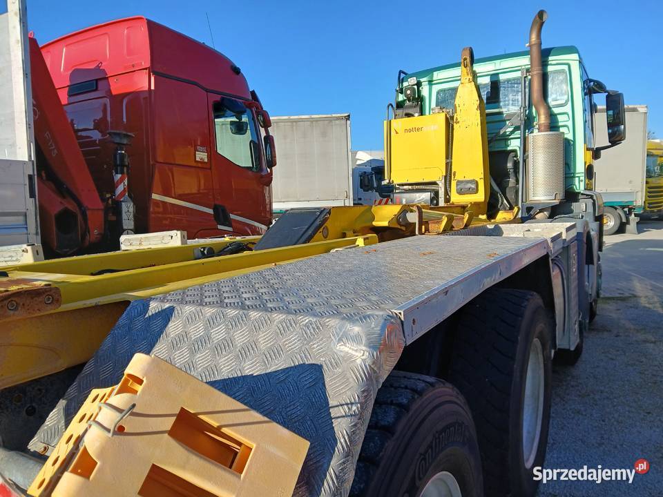 Hakowiec 8x4 Man THD Warszawa
