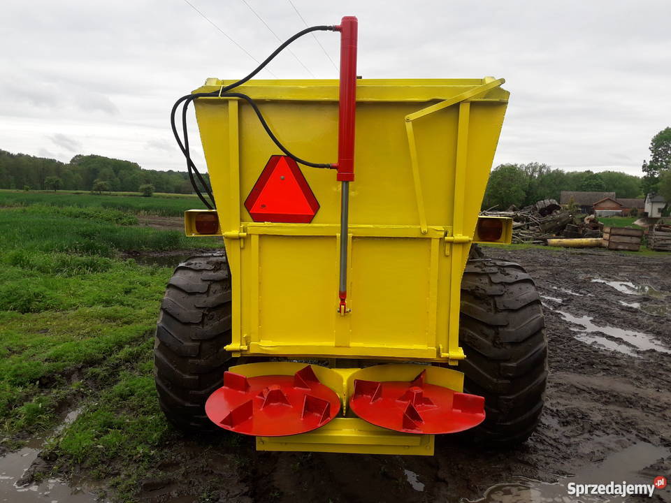 Hill spridare HS8 2000 rozrzutnik wapna pomiotu lubuskie