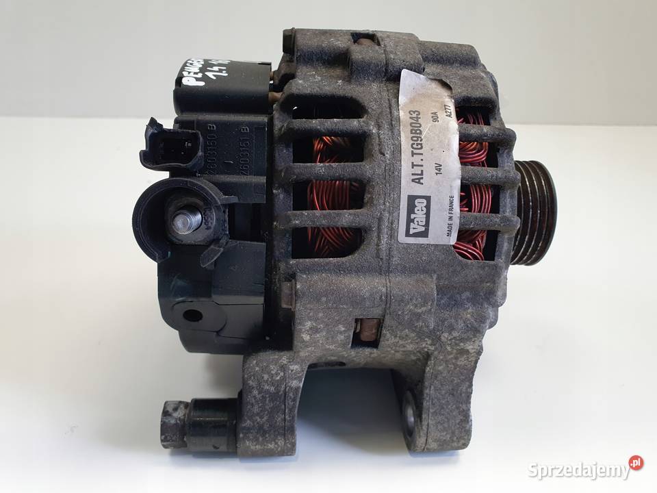 ALTERNATOR Peugeot 207 14 16V 9656956280 valeo Rudka