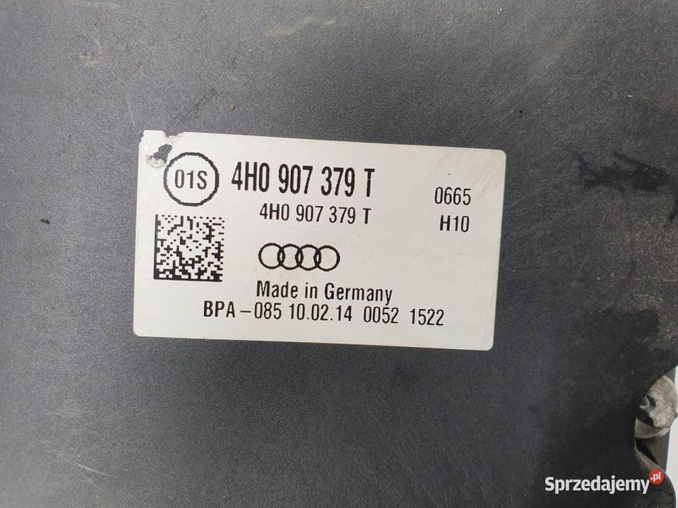 POMPA ABS HAMULCOWA AUDI A8 L D4 4H0907379T 30 Lipno