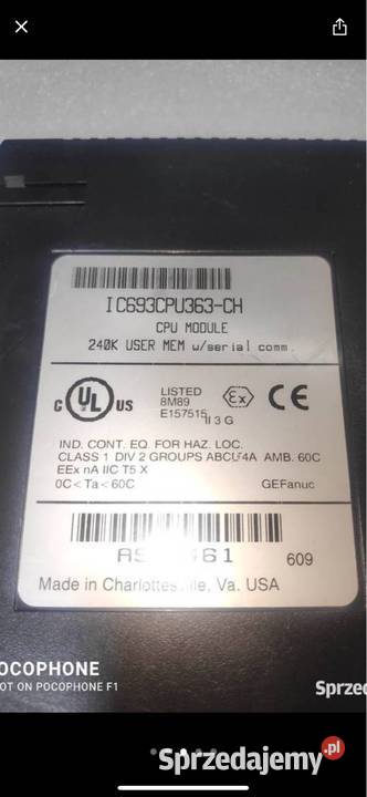 Moduł CPU 240K User Mem Gliwice