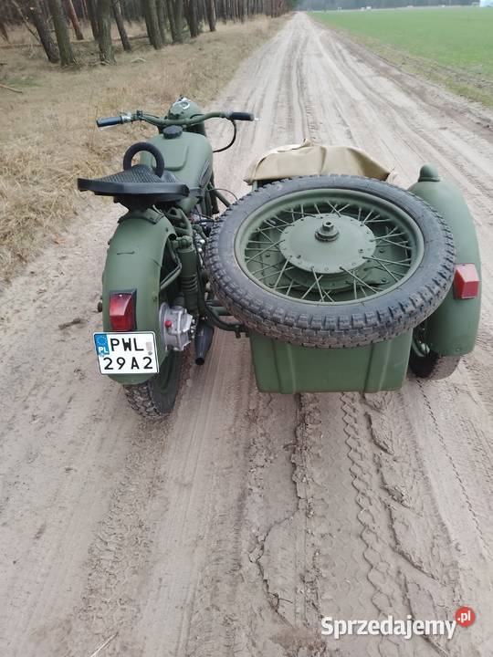 dniepr k750 ural zarejestrowany 69r Wolsztyn