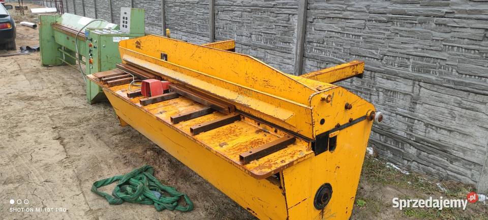 Giętarka gilotyna Iława