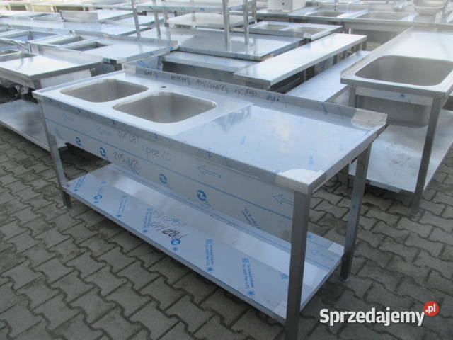 Zlew Gastronomiczny Z Półką 2 Komory Lewej Gastronomia Ostrów Wielkopolski