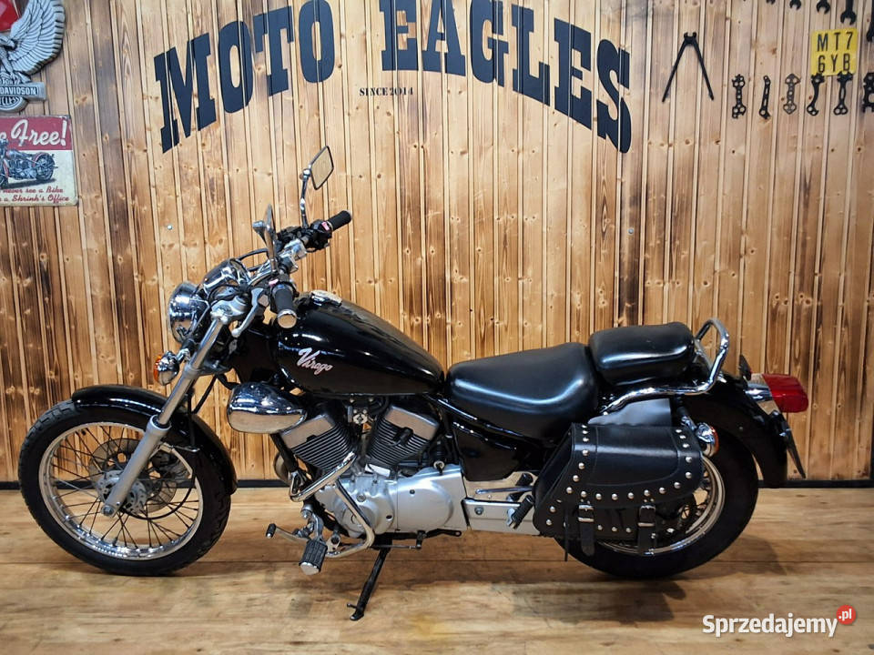 Yamaha Virago YAMAHA VIRAGO 250 zadbany sakwy Motoryzacja Stare Miasto sprzedam