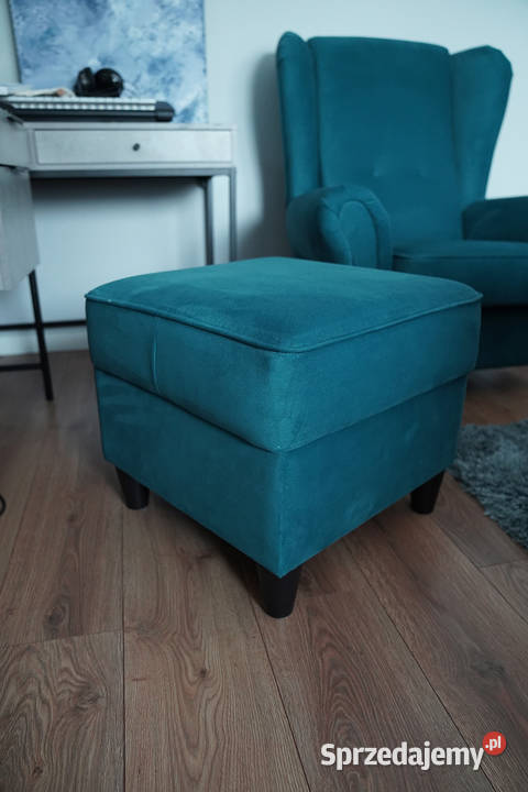 Fotel uszak podnóżekpufa Kąty Wrocławskie