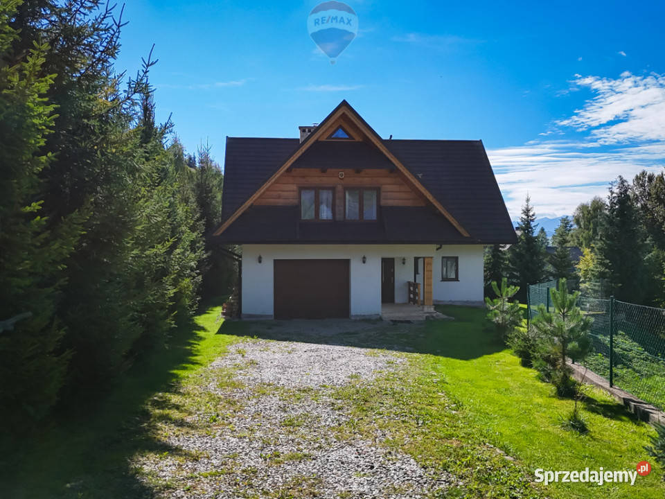 Dom wolnostojący z garażem Łopuszna mieszkalny