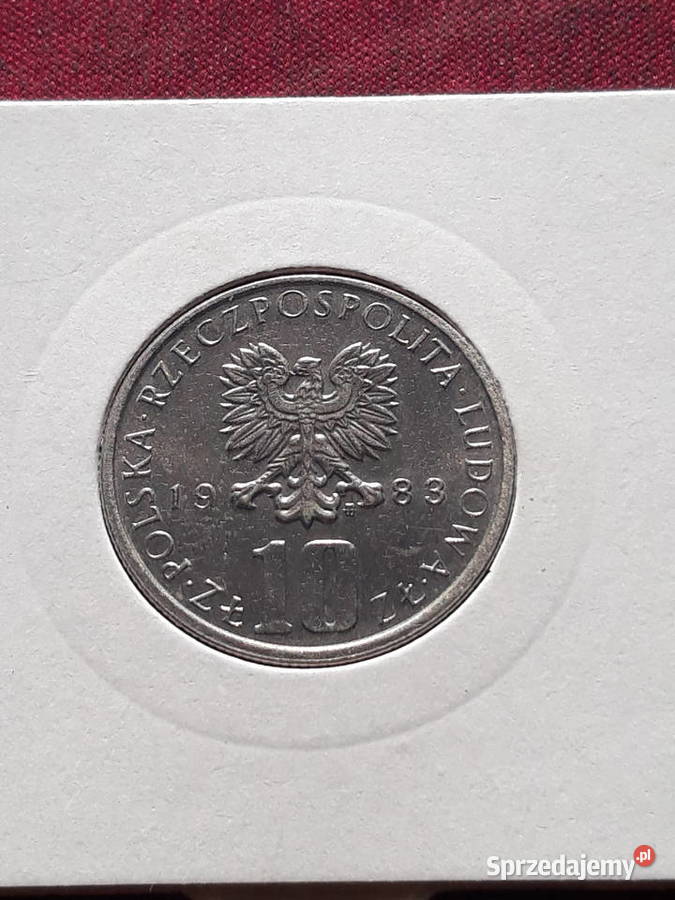 10 B Prus 1983 r 3 mennicze Konin sprzedam
