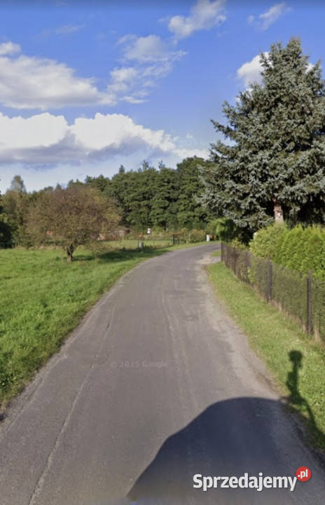 Malownicza działka budowlana asfalt Poczesna