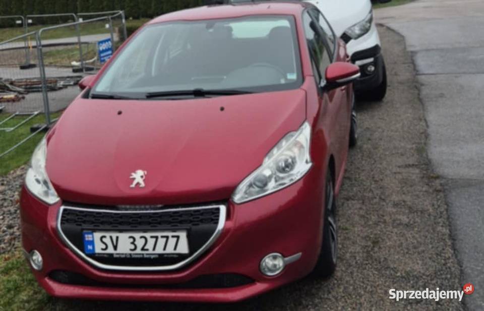 Peugeot 208 diesel 208 małopolskie Dąbrowa Tarnowska