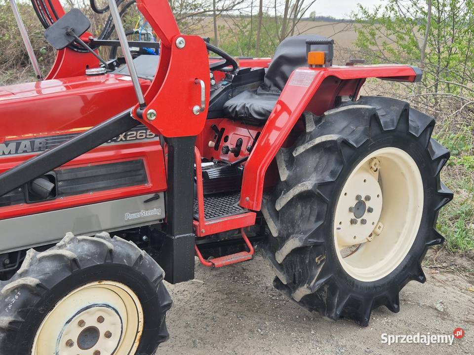 Traktorek YANMAR FX265D 26 44 Wspomaganie Napęd 4x4 dolnośląskie Małuszyn
