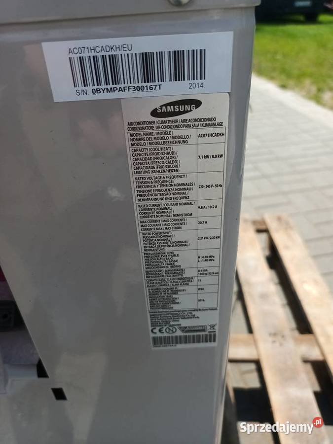 Pompa ciepła Samsung AC071HCADKH 8KW Nowy Tomyśl