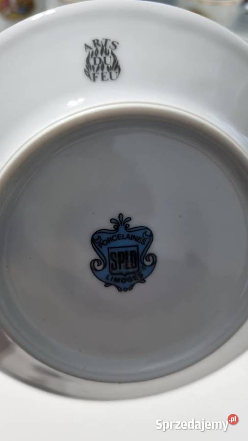Serwis Kawowy Porcelana Francuska Limoges Wola Podłężna