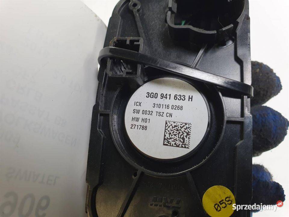 WŁĄCZNIK ŚWIATEŁ VOLKSWAGEN PASSAT B8 3G0941633H osobowe