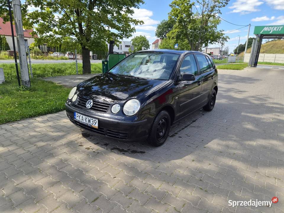 VW POLO czarny Skalmierzyce