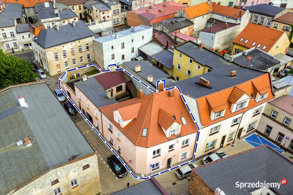 Kamienica mieszkania 2 lokale usługowe 3 garaże Sprzedaż Ostrzeszów