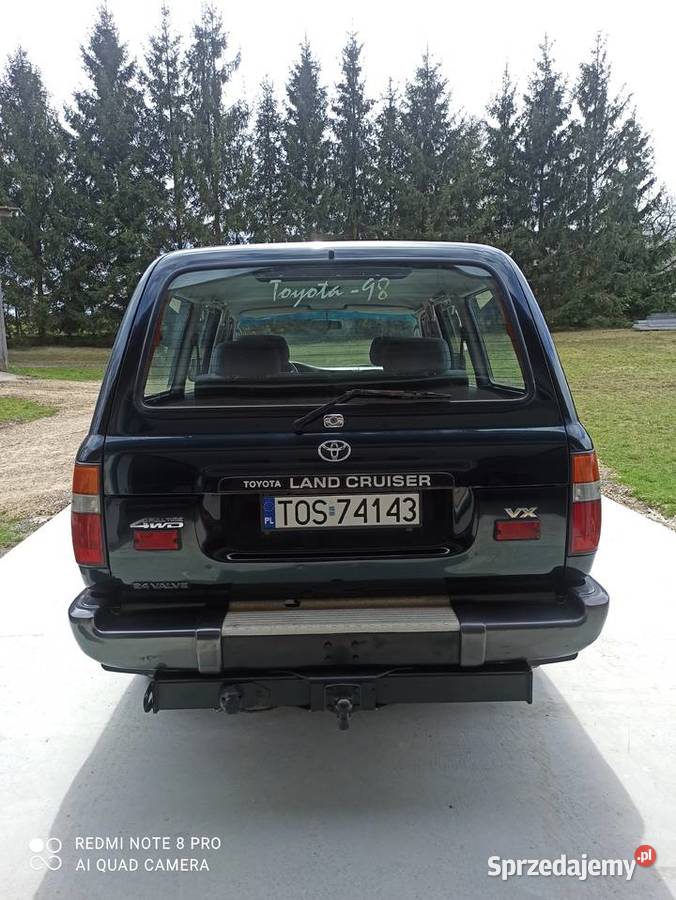 Land Cruiser HDJ 80 Rok produkcji 1997 Motoryzacja Ćmielów