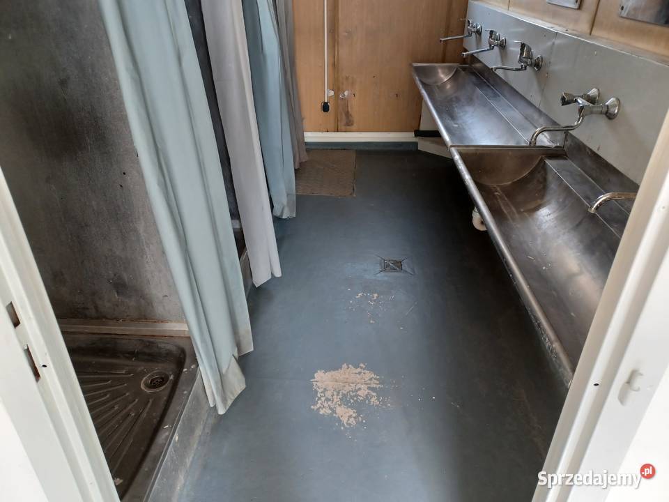KONTENER SANITARNY 4 KABINY PRYSZNICOWE UMYWALKI Wrocław