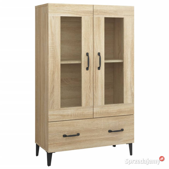 Wysoka szafka dąb sonoma 70x31x115 materiał Warszawa