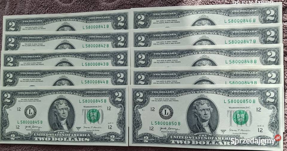 10 x 2 USA 2017 rT JeffersonSan FranciskoLSeriaA sprzedam