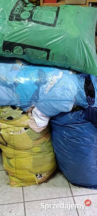 czyściwo szmaty mega sprzedam 4 worki 120 l Poznań