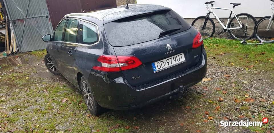 Peugeot 308 2016r 16 hdi zamiana na wiekszy z Pasłęk