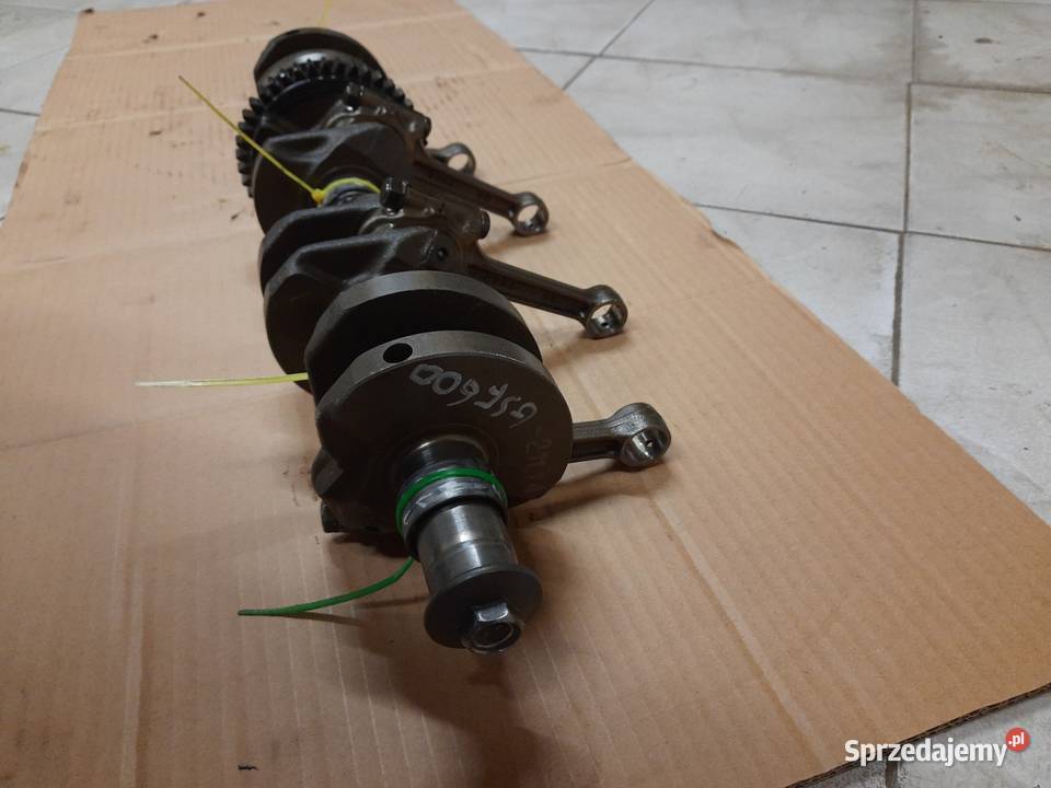 Suzuki GSF 600 wał korbowowy panewki korby