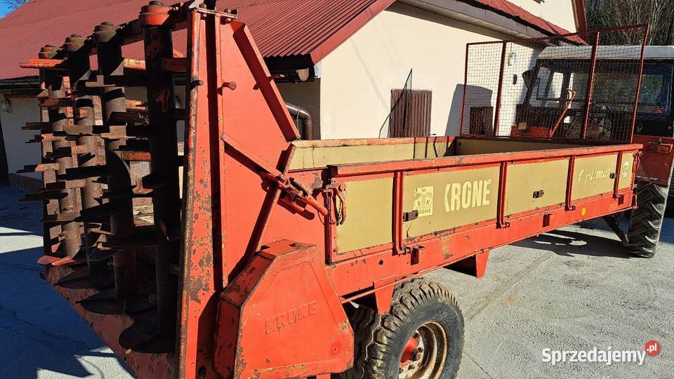 Rozrzutnik Krone 4 t Myślenice