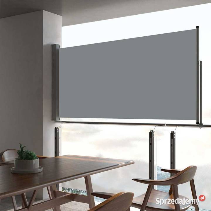 vidaXL Wysuwana markiza boczna na taras 80 x 300 Warszawa