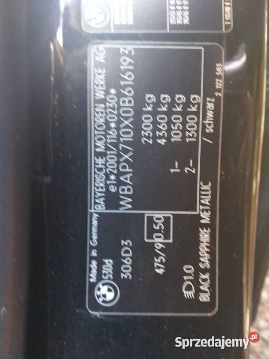 BMW Seria 5 530d SportAut Edition Lifestyle wielkopolskie Poznań