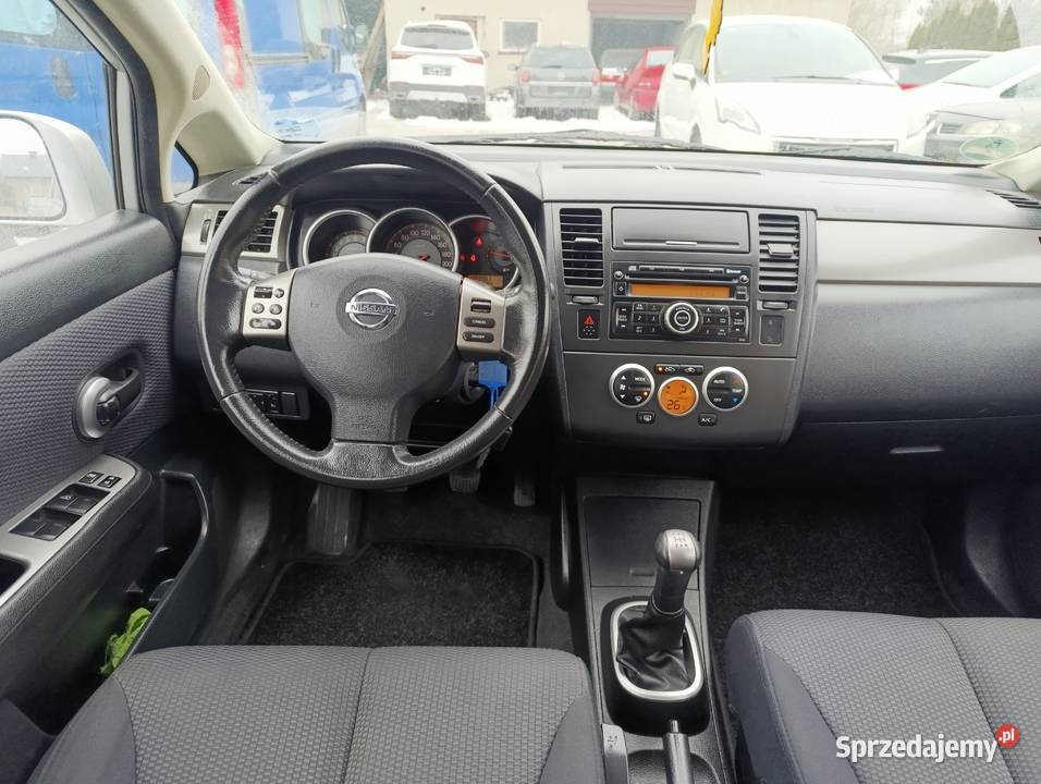 Nissan Tiid 16 benzyna 2010r 1 właściciela z