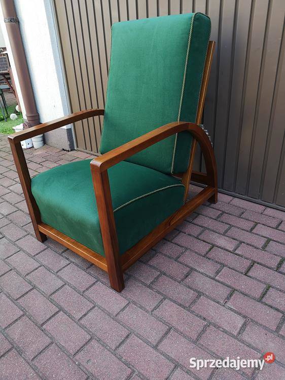 Fotel ARTDECO Orzech Unikat Stary Antyk Swarzędz