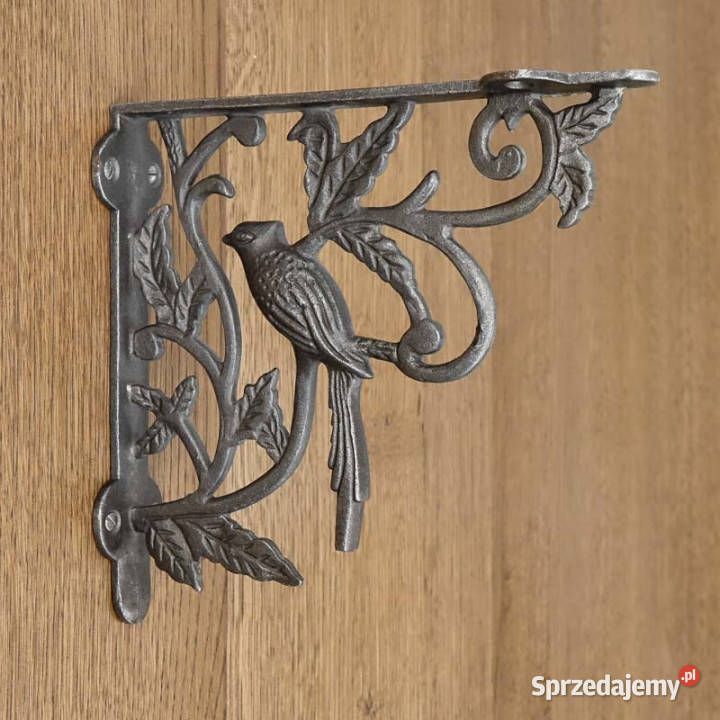 Wspornik półki PTAK 190x180mm NATURAL Akcesoria meblowe Chmielnik