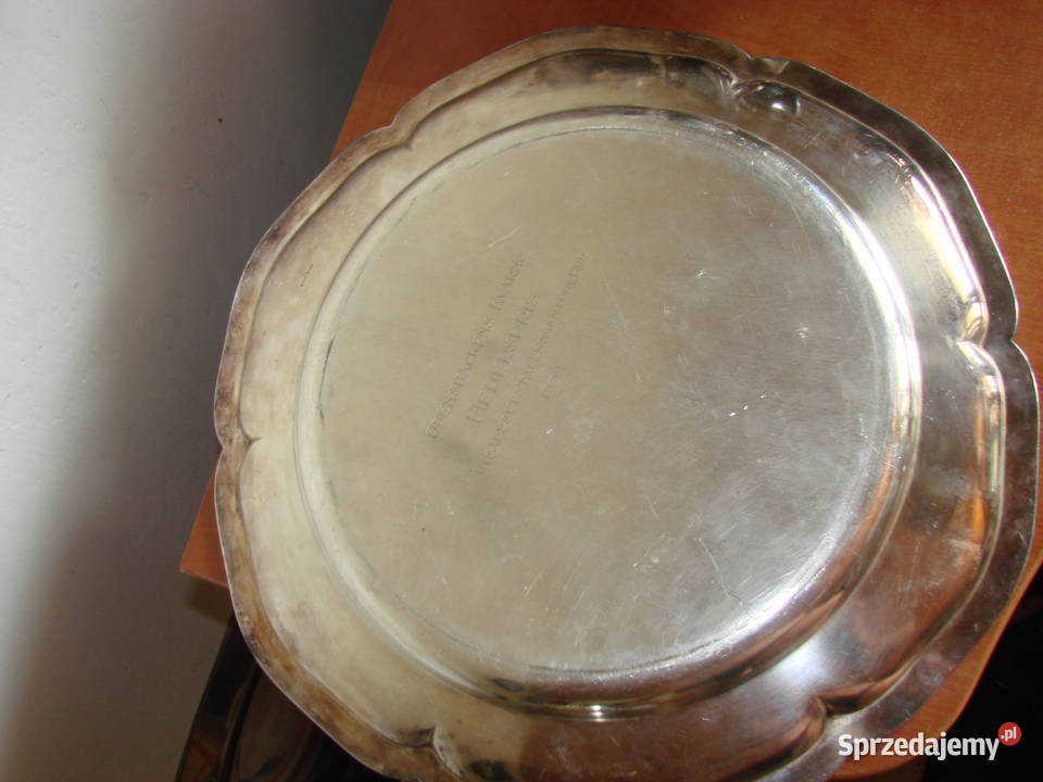 GAB NS ALP duża taca plater 1934r pomorskie Pruszcz Gdański