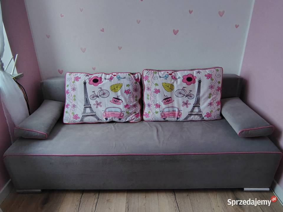 Sofa 3osobowa z funkcją spania 83cm opolskie Dębska Kuźnia